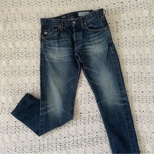 AG Adriano Goldschmied Tellis Modern Slim Jeans Medium Wash (Size 31R)